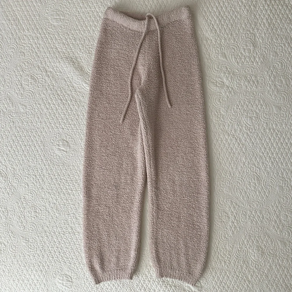SKIMS Cozy Knit Teddy Joggers Lounge Pants in Dusk Pink Women’s S/M - Picture 2 of 11